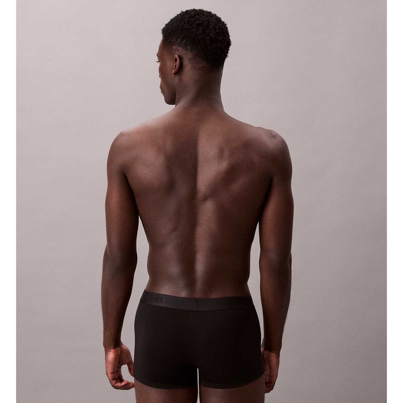 Calvin Klein CK Black Low Rise Trunks - 3 Pack image number 3